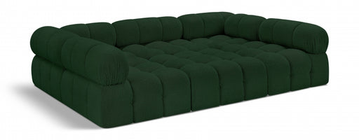 Meridian Furniture - Ames 102" Boucle Fabric Upholstered 6 Piece Modular Sectional - 611Green-Sec6C - GreatFurnitureDeal