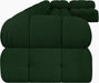 Meridian Furniture - Ames 204" Boucle Fabric Upholstered 7 Piece Modular Sectional - 611Green-Sec7C - GreatFurnitureDeal