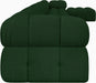 Meridian Furniture - Ames 204" Boucle Fabric Upholstered 7 Piece Modular Sectional - 611Green-Sec7D - GreatFurnitureDeal
