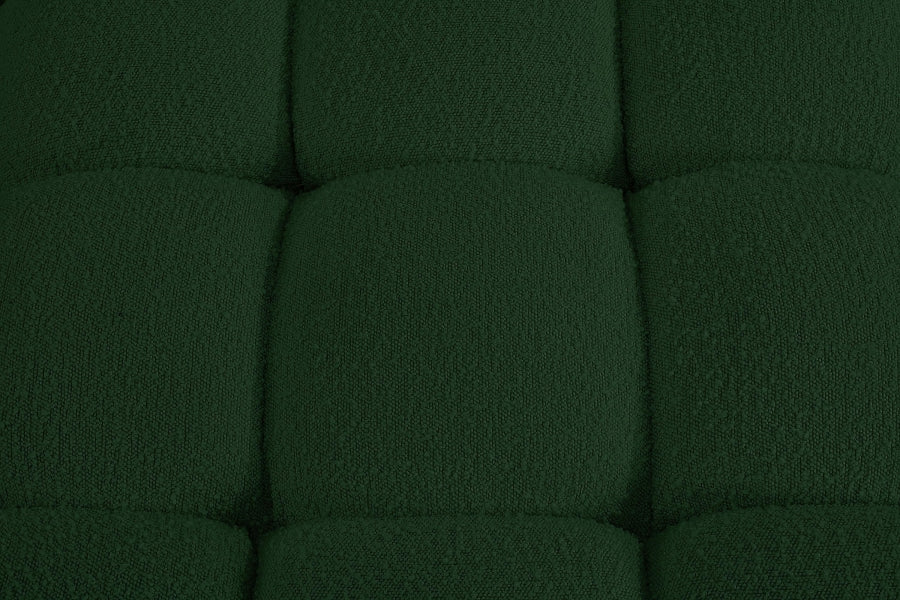 Meridian Furniture - Ames 204" Boucle Fabric Upholstered 8 Piece Modular Sectional - 611Green-Sec8B - GreatFurnitureDeal
