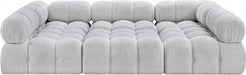 Meridian Furniture - Ames 102" Boucle Fabric Upholstered 6 Piece Modular Sectional - 611Grey-Sec6C - GreatFurnitureDeal