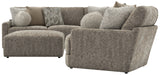 Jackson Furniture - Turner 6 Piece Sectional Sofa in Mushroom - 3145-573-59-31-31-96-28-MUS - GreatFurnitureDeal