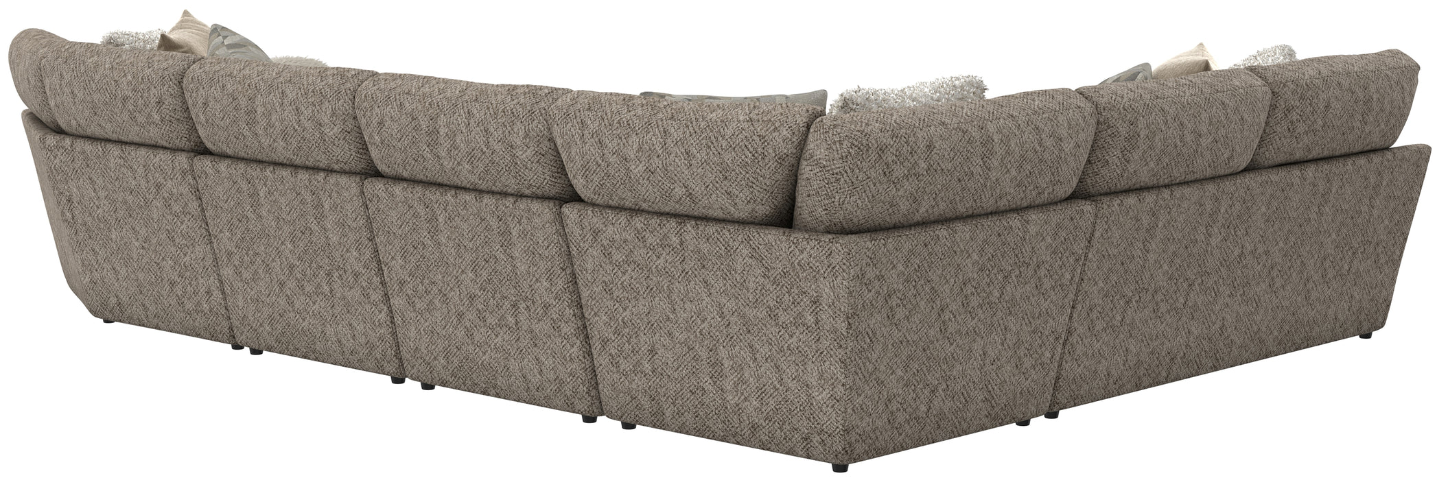 Jackson Furniture - Turner 6 Piece Sectional Sofa in Mushroom - 3145-573-59-31-31-96-28-MUS - GreatFurnitureDeal