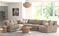 Jackson Furniture - Turner 6 Piece Sectional Sofa in Mushroom - 3145-573-59-31-31-96-28-MUS - GreatFurnitureDeal
