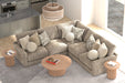 Jackson Furniture - Turner 3 Piece Sectional Sofa in Mushroom - 3145-573-96-28-MUS - GreatFurnitureDeal