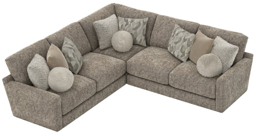 Jackson Furniture - Turner 3 Piece Sectional Sofa in Mushroom - 3145-573-96-28-MUS - GreatFurnitureDeal