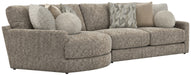 Jackson Furniture - Turner 2 Piece Sectional Sofa in Mushroom - 3145-573-96-MUS - GreatFurnitureDeal