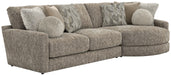 Jackson Furniture - Turner 2 Piece Sectional Sofa in Mushroom - 3145-573-96-MUS - GreatFurnitureDeal