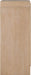 Meridian Furniture - Fluted Natural Solid Wood And Oak Veneer Chest - 314Natural-CH - GreatFurnitureDeal
