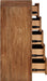 Meridian Furniture - Fluted Walnut Solid Wood And Oak Veneer Chest - 314Walnut-CH - GreatFurnitureDeal