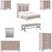 ART Furniture - Alcove 7 Piece California King Panel Bedroom Set in Belgian Ivory - 321137-2801-7SET - GreatFurnitureDeal