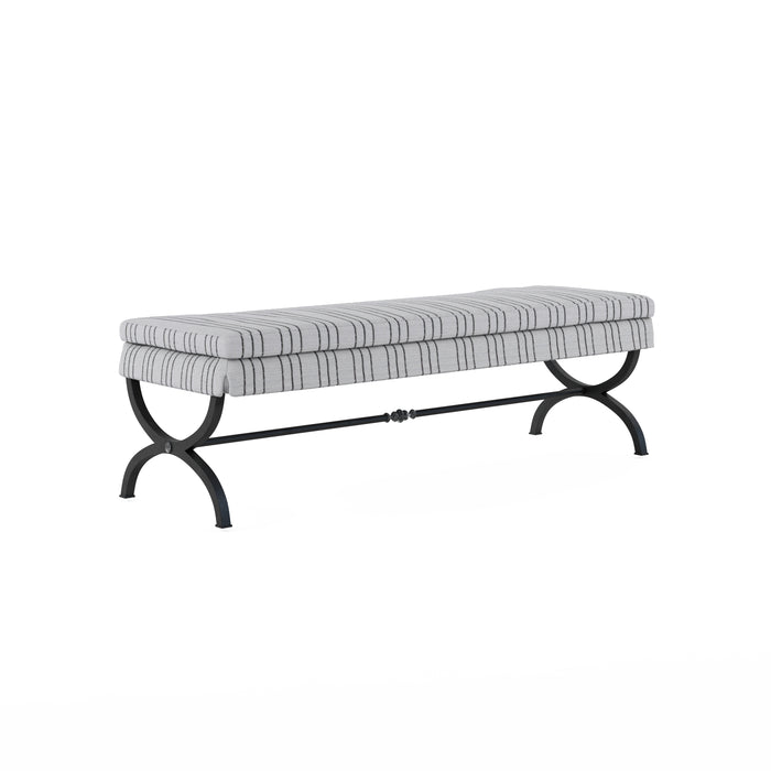 ART Furniture - Alcove Bed Bench in Sidecar Graphite - 321149-1241 - GreatFurnitureDeal