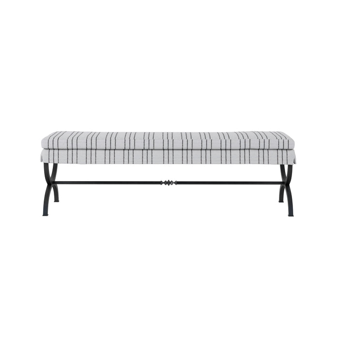ART Furniture - Alcove Bed Bench in Sidecar Graphite - 321149-1241 - GreatFurnitureDeal