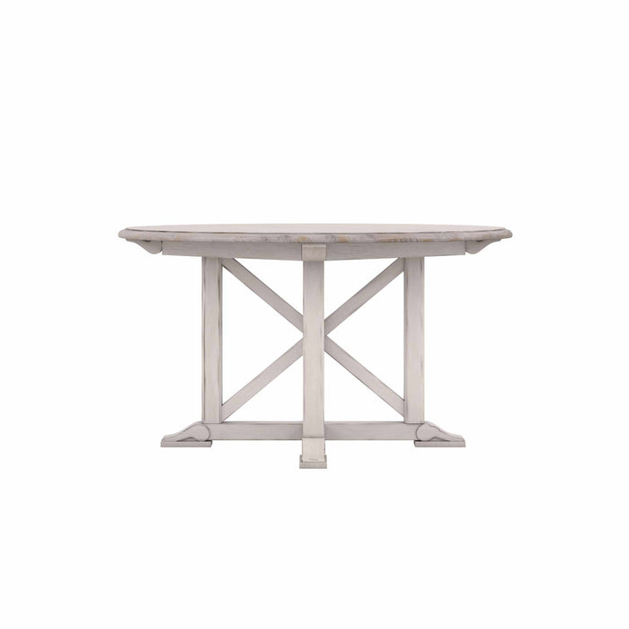 ART Furniture - Alcove 6 Piece Round Dining Table Set in Belgian Ivory- 321225-253-2817-6SET - GreatFurnitureDeal