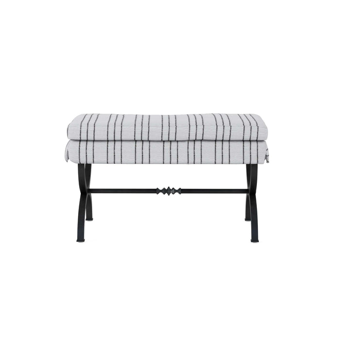 ART Furniture - Alcove Single Bench in Sidecar Graphite - 321311-1241 - GreatFurnitureDeal