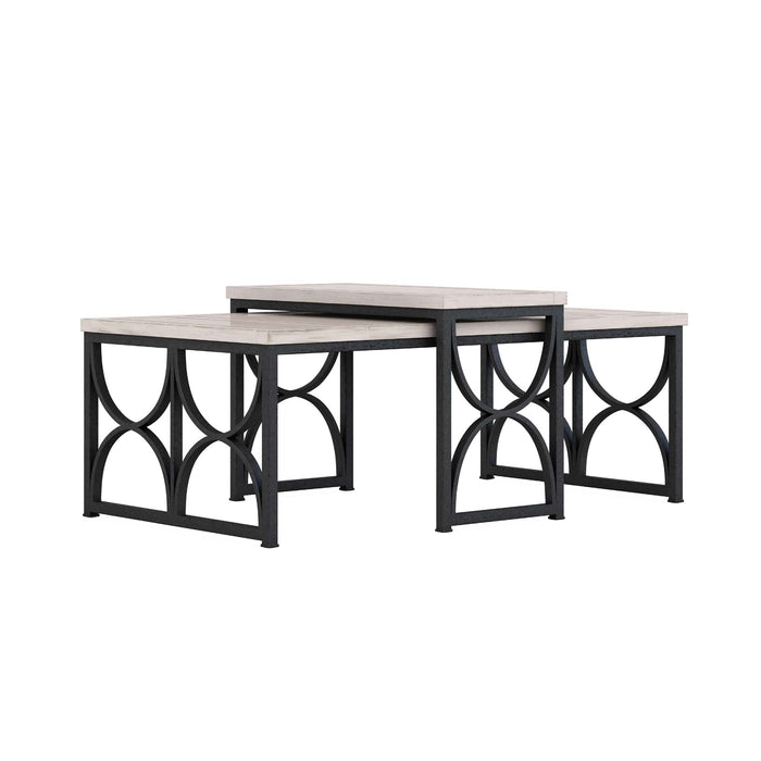 ART Furniture - Alcove 3 Piece Occasional Table Set in Belgian Ivory - 321360-363-1241 - GreatFurnitureDeal