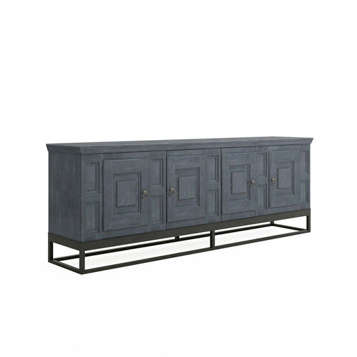 ART Furniture - Alcove Entertainment Console Table in Slate - 321423-2821 - GreatFurnitureDeal