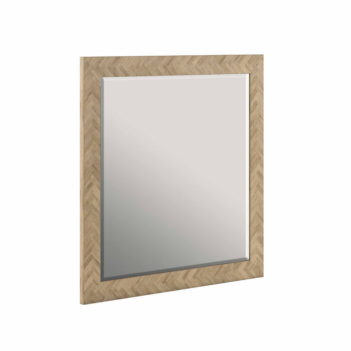 ART Furniture - Garrison Square Mirror in Washed Oak - 322121-1302 - GreatFurnitureDeal