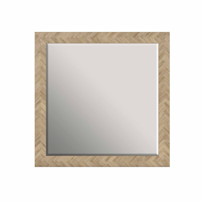 ART Furniture - Garrison Square Mirror in Washed Oak - 322121-1302 - GreatFurnitureDeal