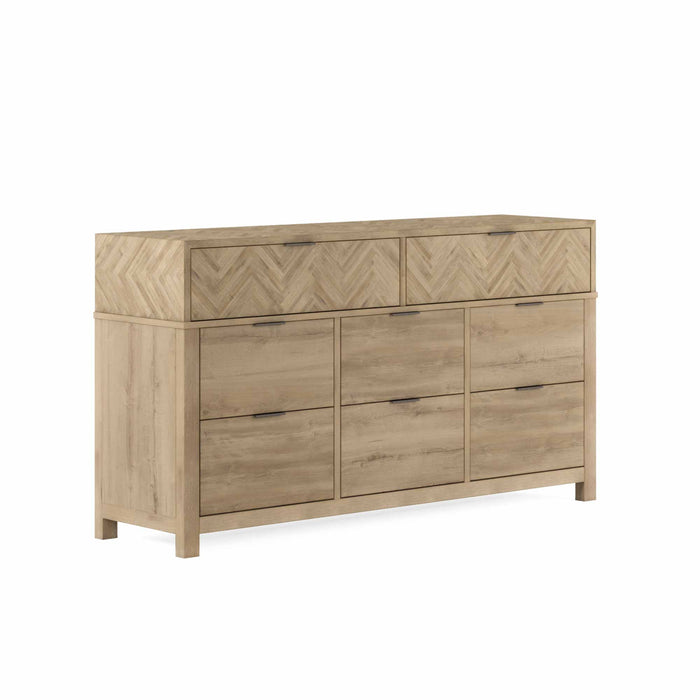 ART Furniture - Garrison Dresser in Washed Oak - 322130-1302 - GreatFurnitureDeal