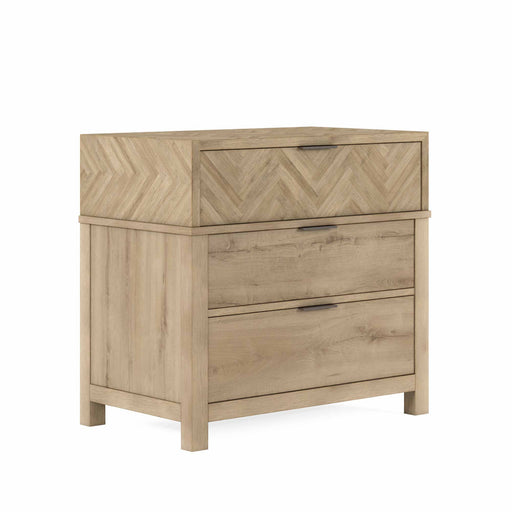 ART Furniture - Garrison Nightstand in Washed Oak - 322140-1302 - GreatFurnitureDeal