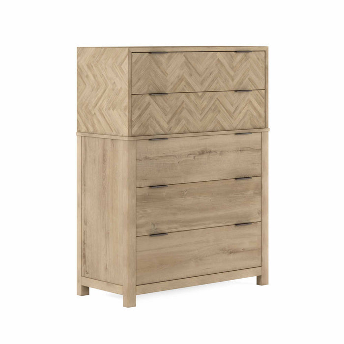 ART Furniture - Garrison Drawer Chest in Washed Oak - 322150-1302 - GreatFurnitureDeal