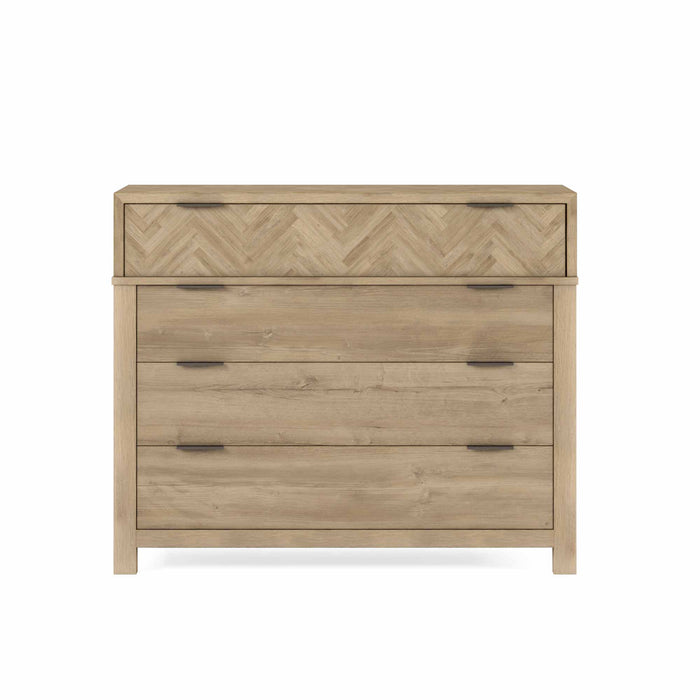 ART Furniture - Garrison Accent Chest in Washed Oak - 322158-1302 - GreatFurnitureDeal