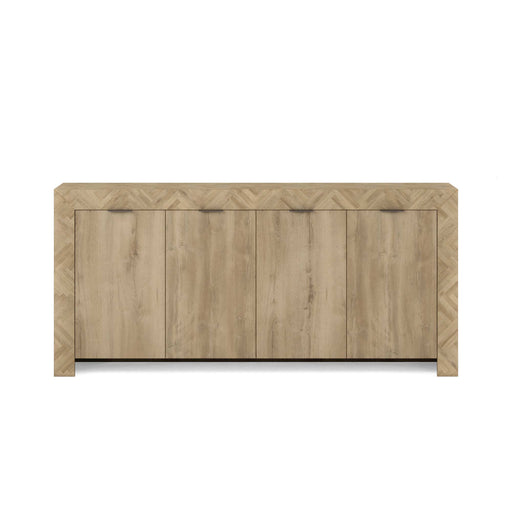 ART Furniture - Garrison Credenza in Washed Oak - 322252-1302 - GreatFurnitureDeal