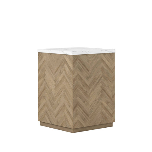 ART Furniture - Garrison Accent Table in Washed Oak - 322309-1302 - GreatFurnitureDeal