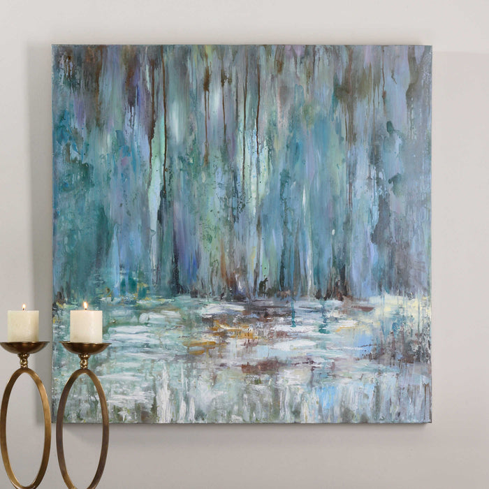 Uttermost - Blue Waterfall Art - 32240