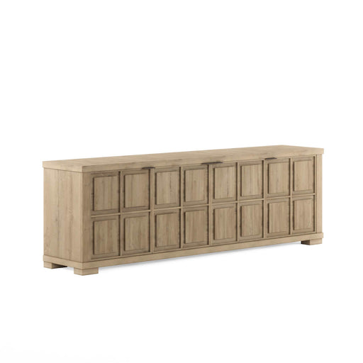 ART Furniture - Garrison Entertainment Console Table in Washed Oak - 322423-1302 - GreatFurnitureDeal