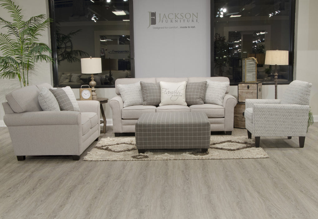 Jackson Furniture - Lewiston Sofa in Cement - 3279-03-CEMENT