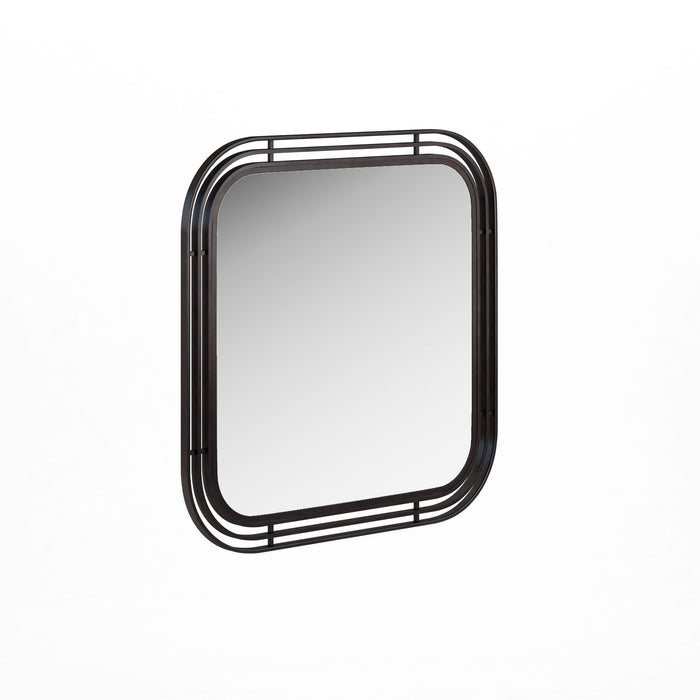 ART Furniture - Portico Square Mirror in Matte Black - 323121-1223 - GreatFurnitureDeal