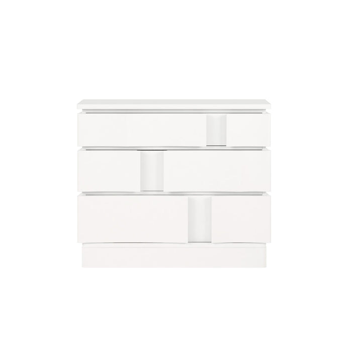 ART Furniture - Portico Accent/Bachelor Chest in White Plaster - 323158-3317 - GreatFurnitureDeal