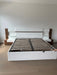 ESF Furniture - Mar Queen Bed in Walnut - MARBEDQS - GreatFurnitureDeal