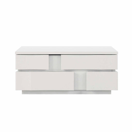 ART Furniture - Portico Square Cocktail Table in Stucco White - 323301-3317 - GreatFurnitureDeal