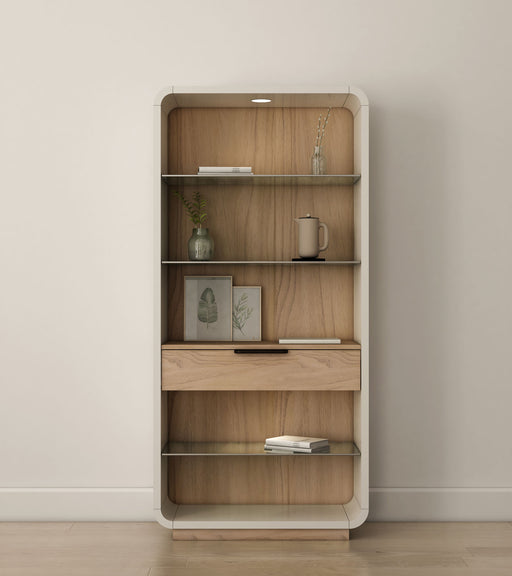 ART Furniture - Portico Etagere in Sienna, White Plaster - 323401-3351 - GreatFurnitureDeal