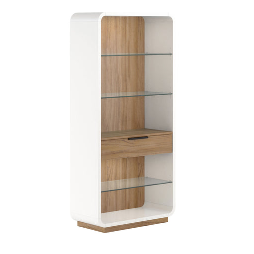 ART Furniture - Portico Etagere in Sienna, White Plaster - 323401-3351 - GreatFurnitureDeal