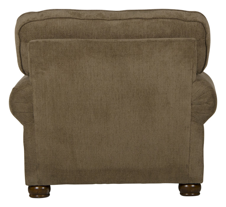 Jackson Furniture - Singletary Chair with Ottoman in Java - 3241-01-10-JAVA