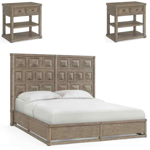 ART Furniture - Reforma 3 Piece Eastern King Panel Bedroom Set in Tapenade - 324136-2358-3SET - GreatFurnitureDeal