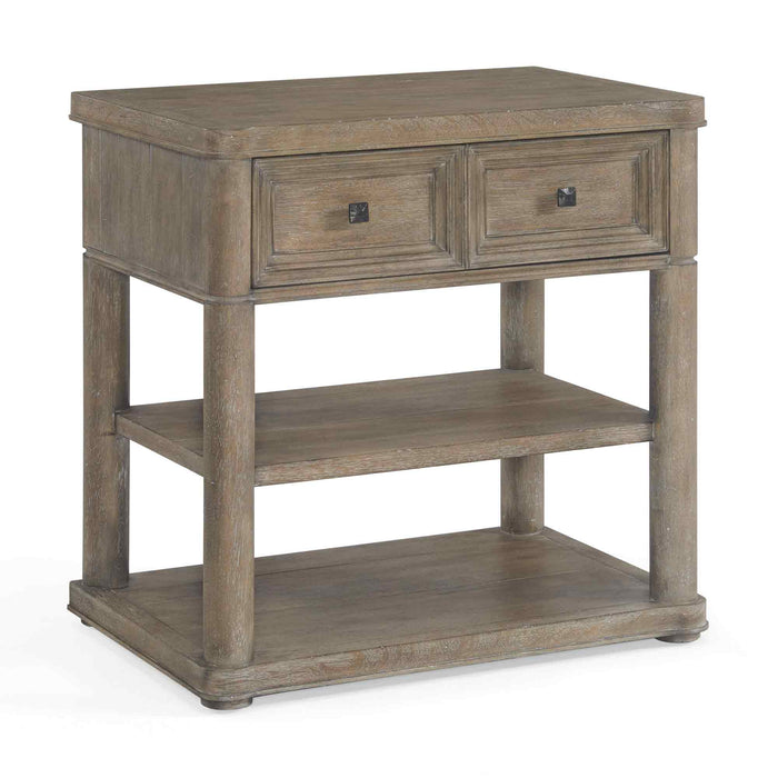 ART Furniture - Reforma Open Nightstand in Tapenade, Gunmetal - 324140-2358 - GreatFurnitureDeal