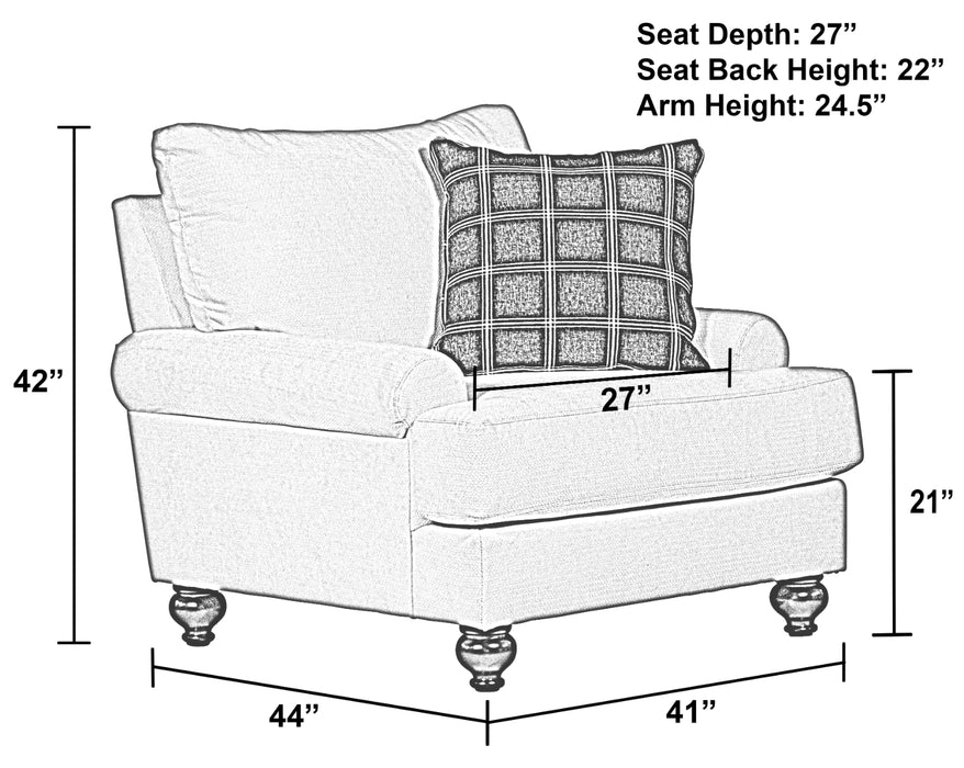 Jackson Furniture - Cumberland 3 Piece Living Room Set in Ecru - 3245-03-02-01-ECRU-MTO - GreatFurnitureDeal