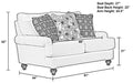 Jackson Furniture - Cumberland 4 Piece Living Room Set in Ecru - 3245-03-02-01-12-ECRU-MTO - GreatFurnitureDeal