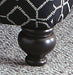Jackson Furniture - Cumberland Cocktail Ottoman in Onyx - 3245-12-ONYX-MTO - GreatFurnitureDeal