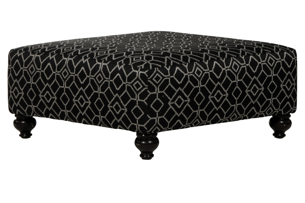 Jackson Furniture - Cumberland Cocktail Ottoman in Onyx - 3245-12-ONYX-MTO - GreatFurnitureDeal