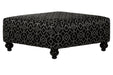 Jackson Furniture - Cumberland Cocktail Ottoman in Onyx - 3245-12-ONYX-MTO - GreatFurnitureDeal