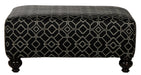 Jackson Furniture - Cumberland Cocktail Ottoman in Onyx - 3245-12-ONYX-MTO - GreatFurnitureDeal