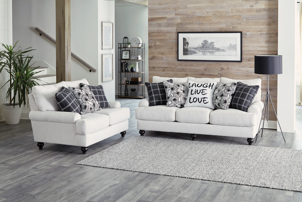 Jackson Furniture - Cumberland Sofa in Ecru - 3245-03-ECRU - GreatFurnitureDeal