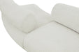 Meridian Furniture - Bale 280" Chenille Fabric Upholstered 6 Piece Modular Sectional - 114Cream-S6B - GreatFurnitureDeal