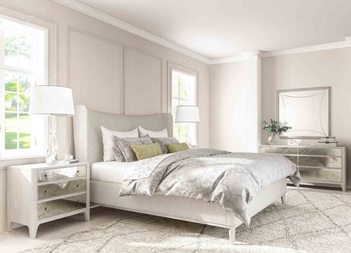 ART Furniture - Mezzanine California King Upholstered Shelter Bed in Dove Gray - 325127-2249 - GreatFurnitureDeal